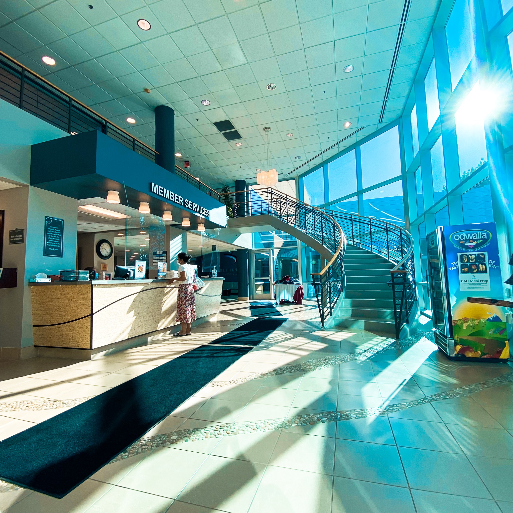 Bethany Athletic Club Front Desk