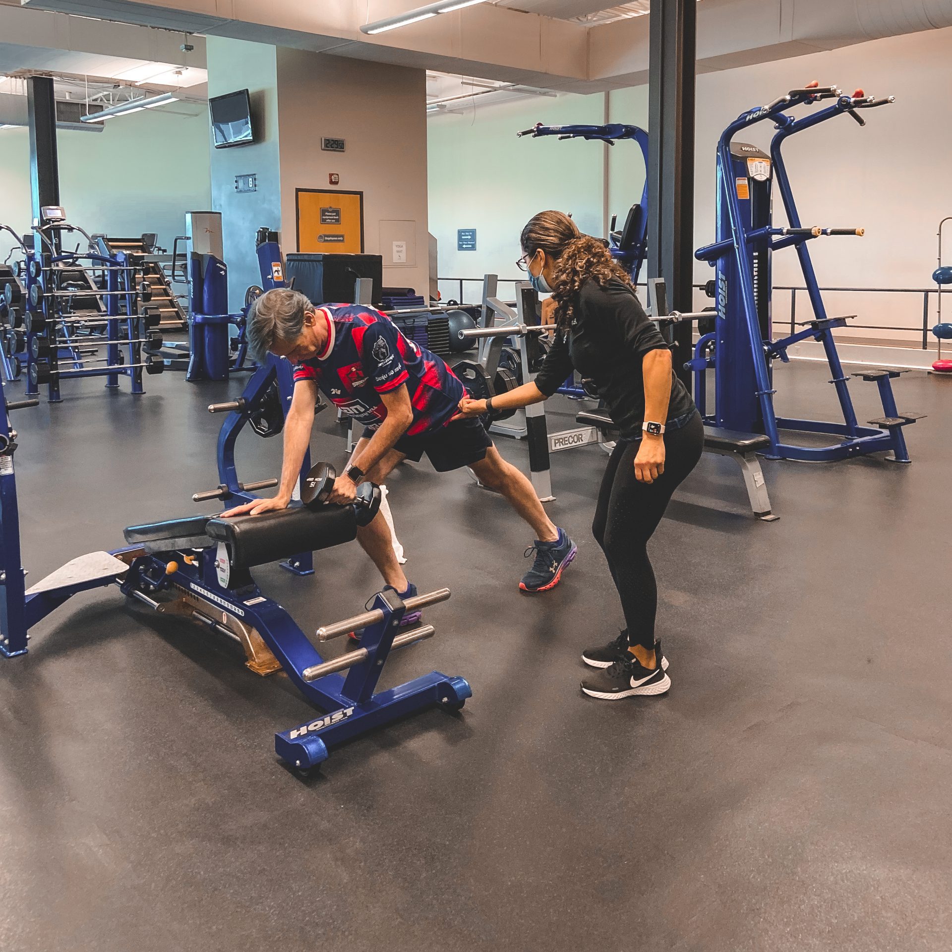 Personal Training Bethany Athletic Club with Helena