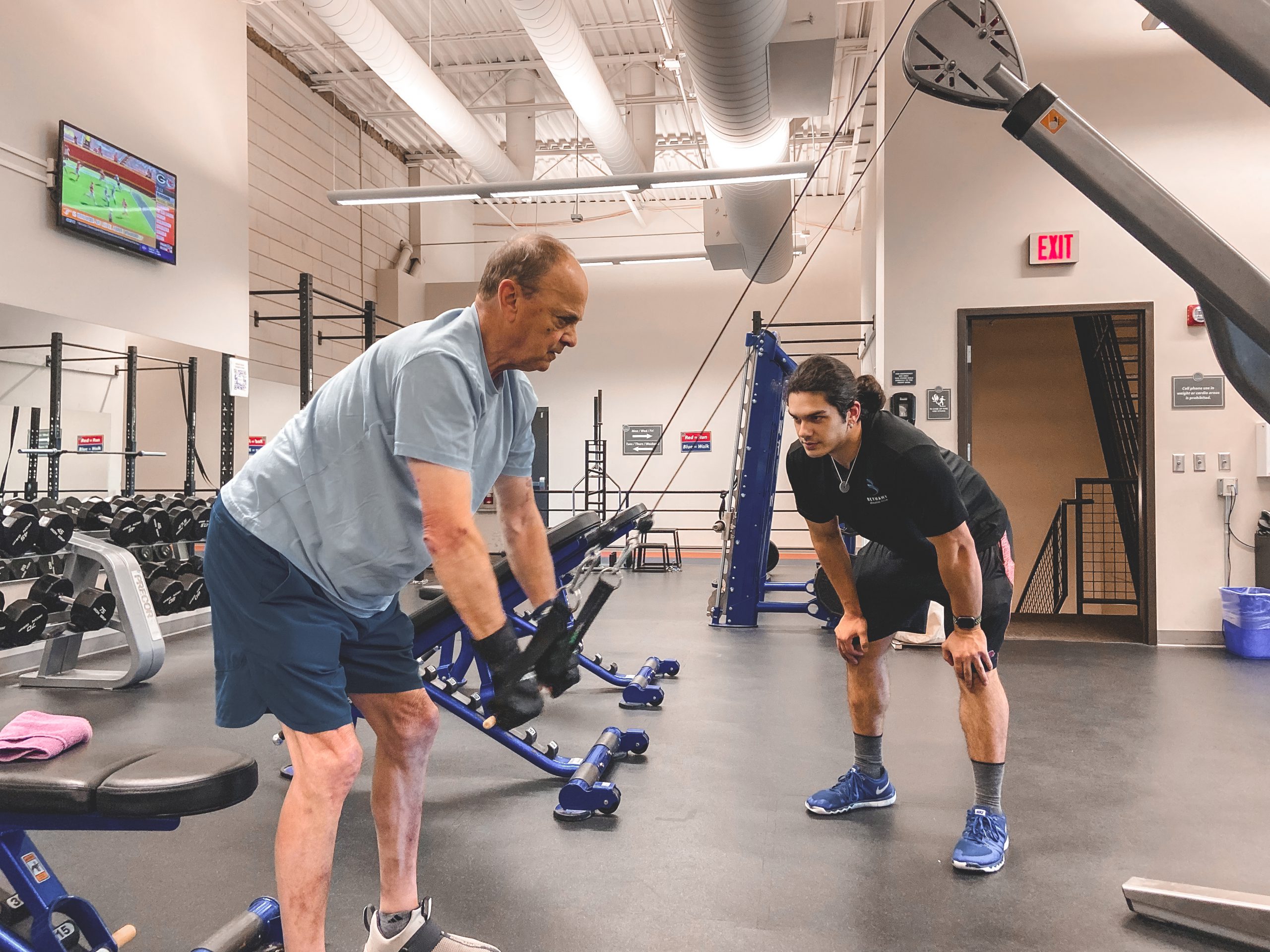 Personal Training Bethany Athletic Club with AJ