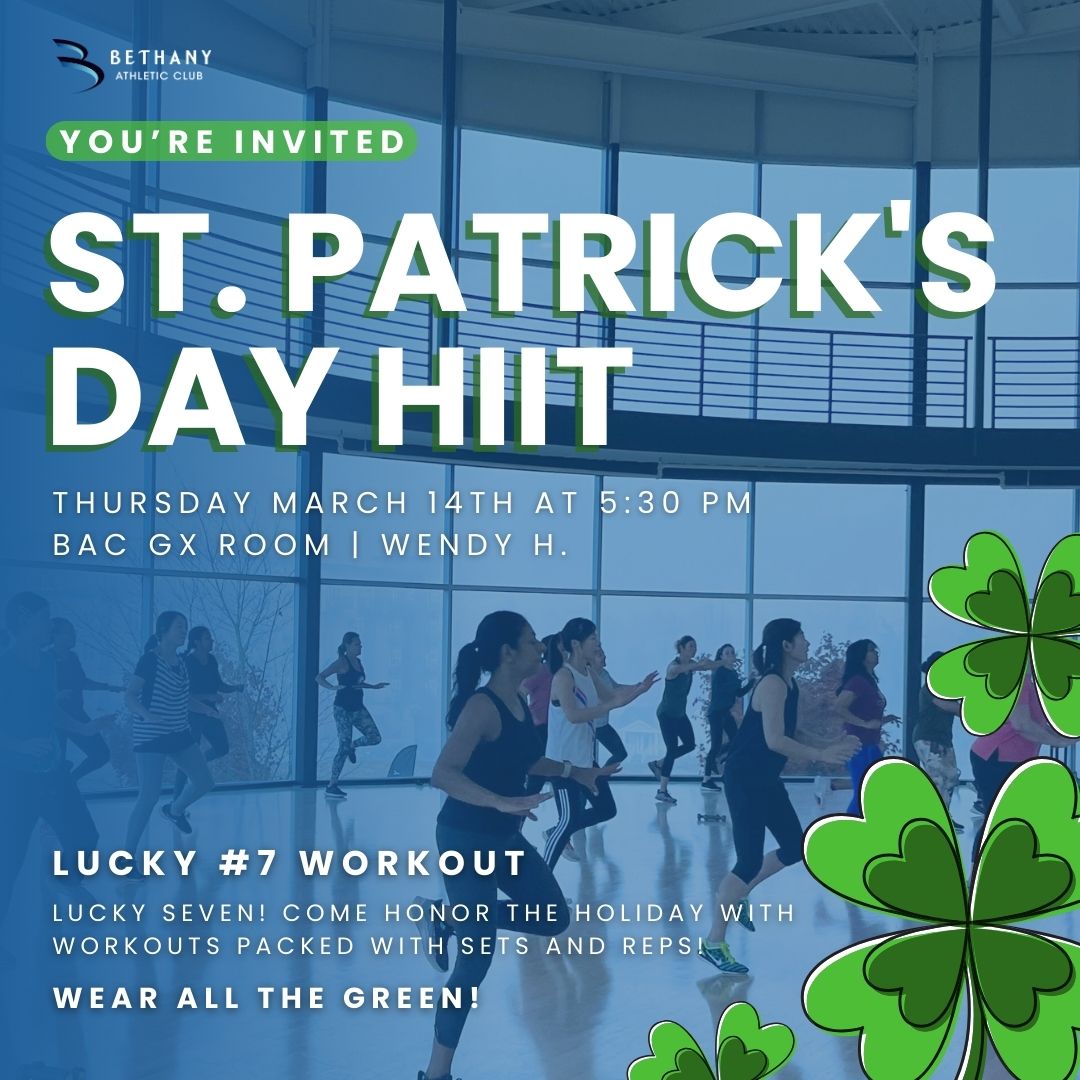 St Patricks Day HIIT at Bethany Athletic Club