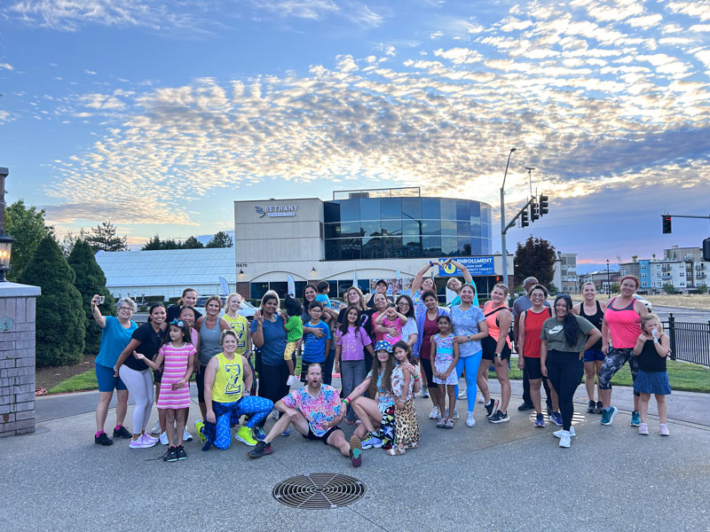 Member celebration at Bethany Athletic Club in Portland Oregon