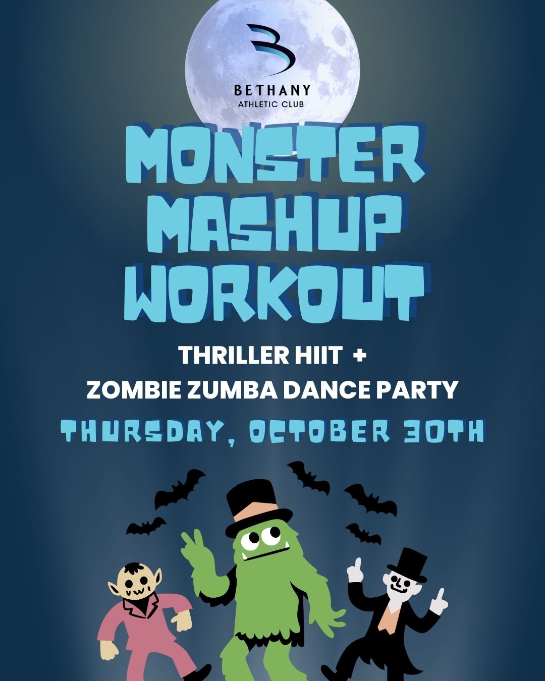 Halloween themed group exercises classes at Bethany Athletic Club in Portland Oregon