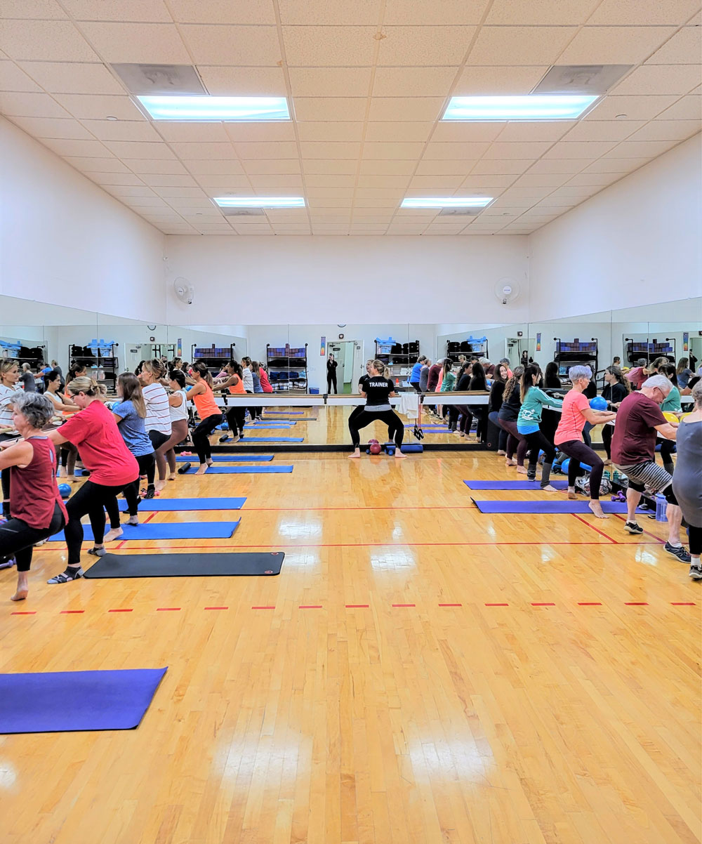 Barre at Bethany Athletic Club in Portland Oregon